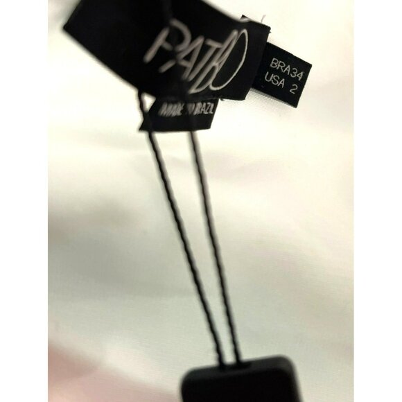 PatBo $850 Plunging Maxi Dress Cutout Formal Maxi Dress Gown Sz 2 NWT - Picture 9 of 10